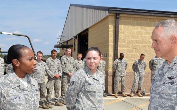 EC commander visits Pope AAF