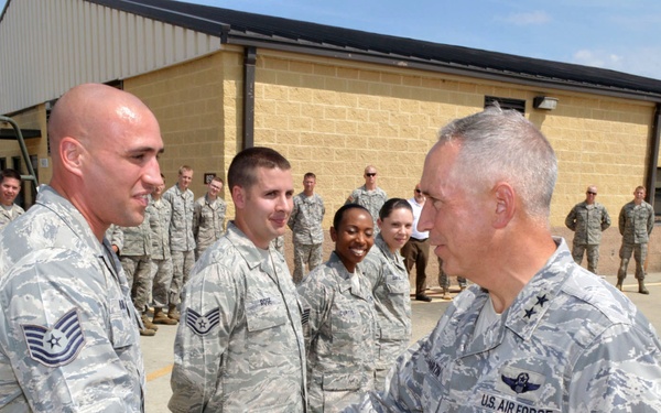 EC commander visits Pope AAF