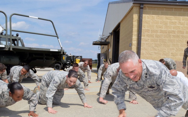 EC commander visits Pope AAF