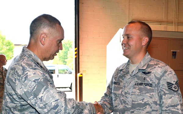 EC commander visits Pope AAF