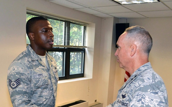 EC commander visits Pope AAF