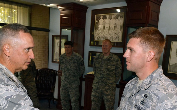 EC commander visits Pope AAF