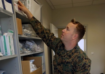 Sailor recognized for accomplishments alongside Marines