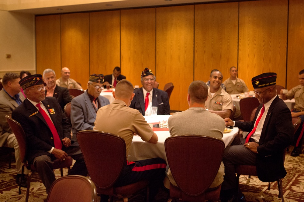 Marine Corps seminar visits colleges to highlight leadership