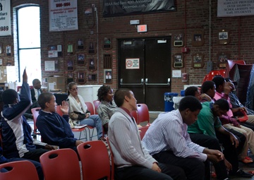 Marine Corps seminar visits colleges to highlight leadership