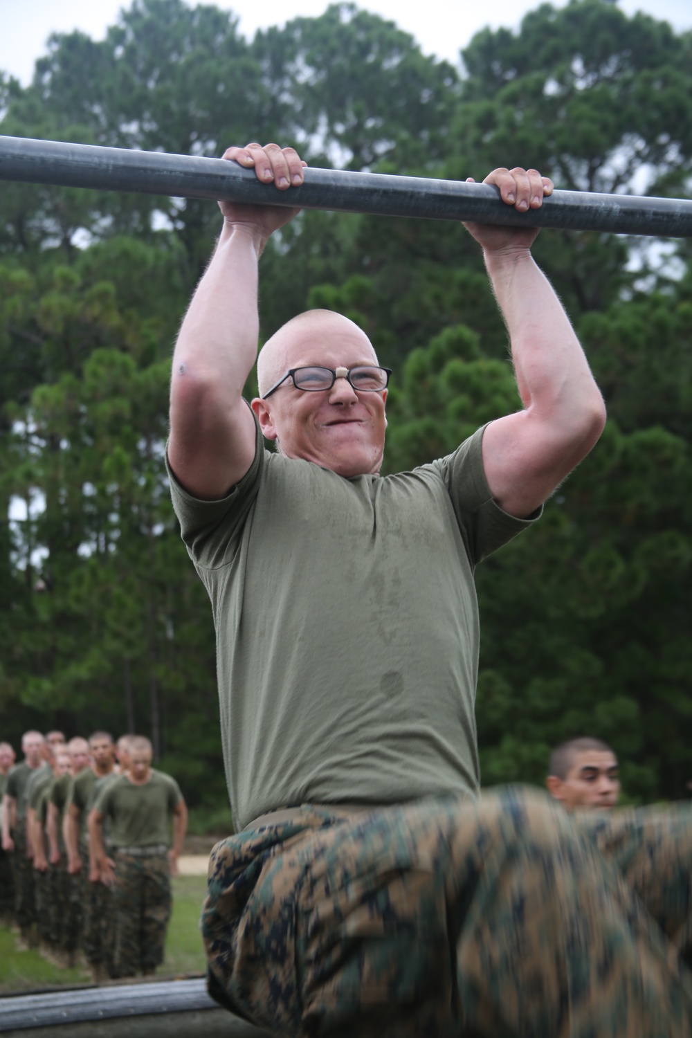 Martins Ferry, Ohio, native training at Parris Island to become U.S. Marine