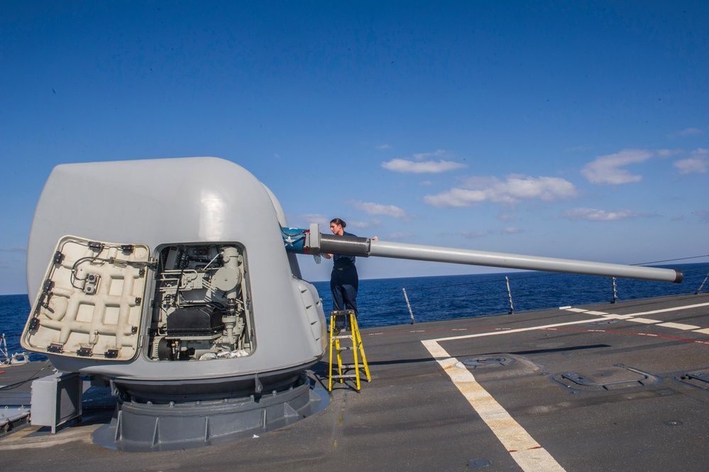 USS Barry operations