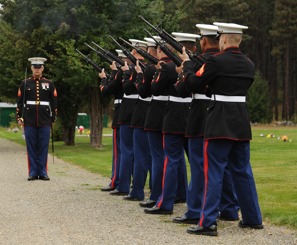 Douglas A. Munro memorial ceremony