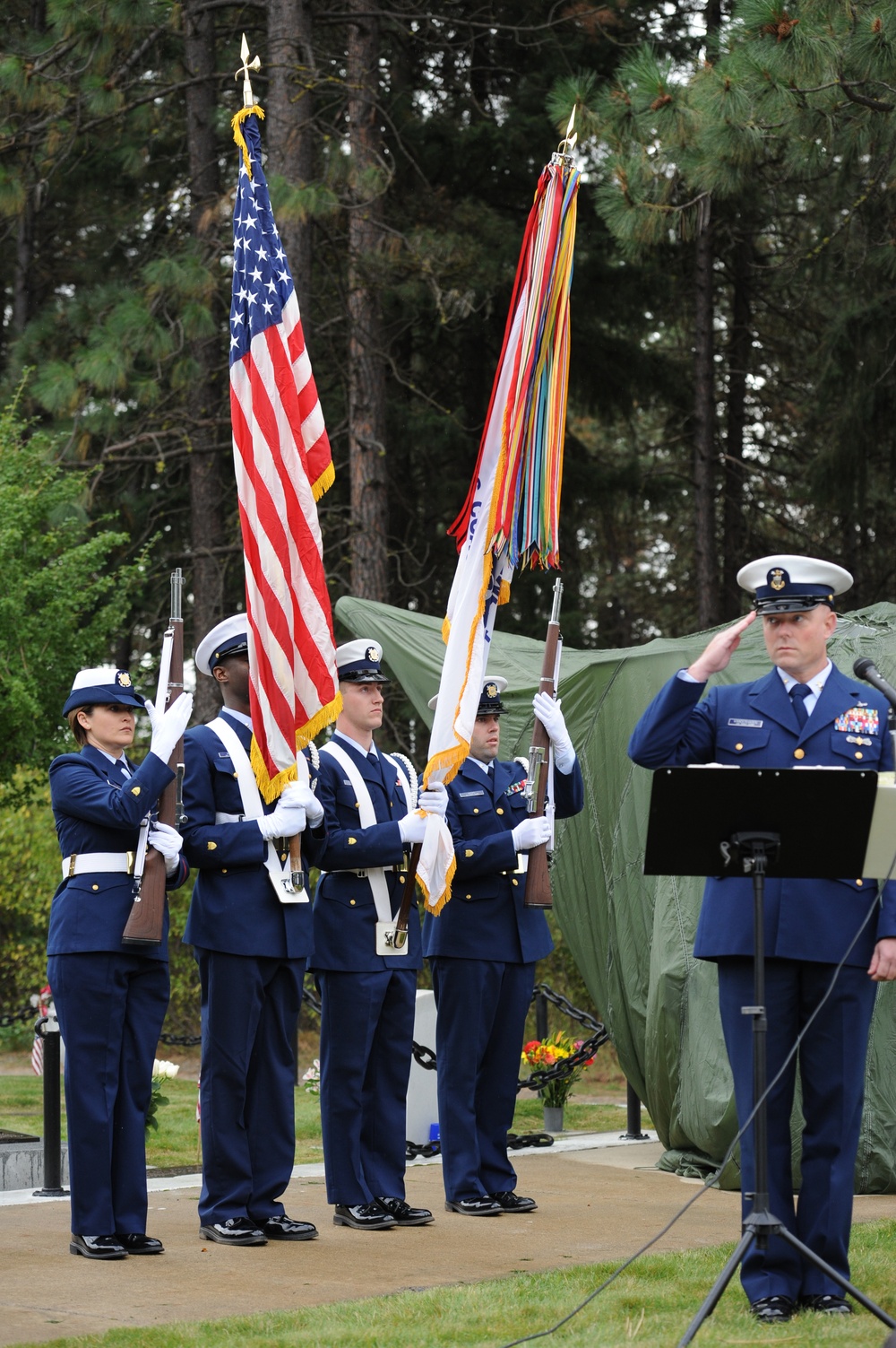 Douglas A. Munro memorial ceremony