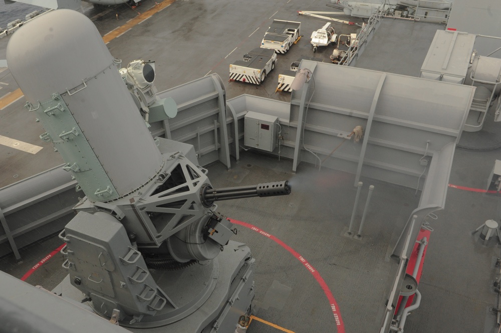USS Boxer Close-In Weapons System