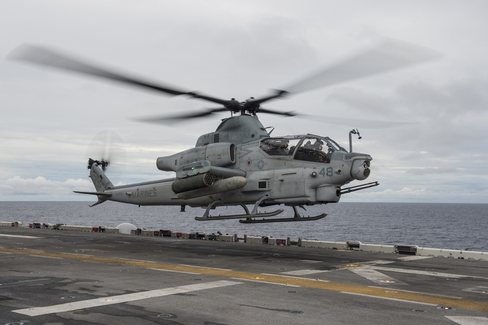 USS Boxer Flight Operations