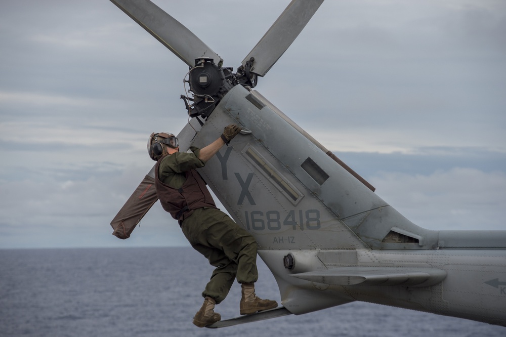 USS Boxer Flight Operations