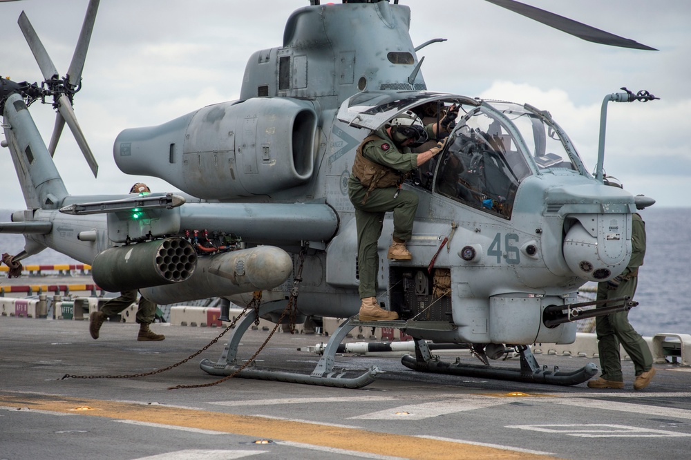 USS Boxer Flight Operations