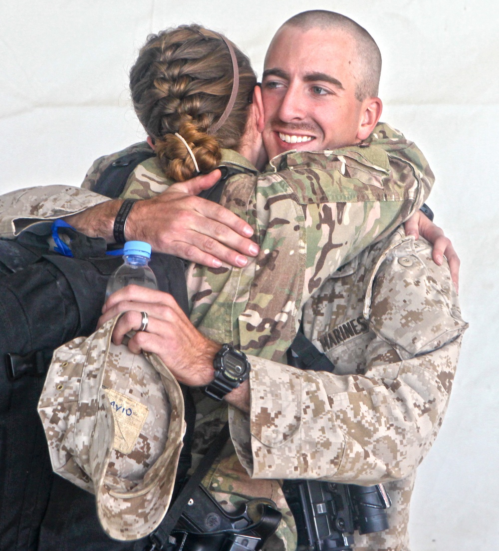 Brother and sister reunited in Afghanistan