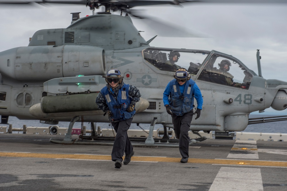 USS Boxer Flight Operations