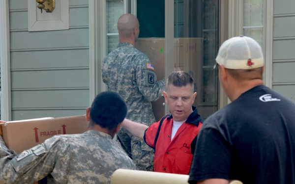 Community comes together to help terminally ill soldier