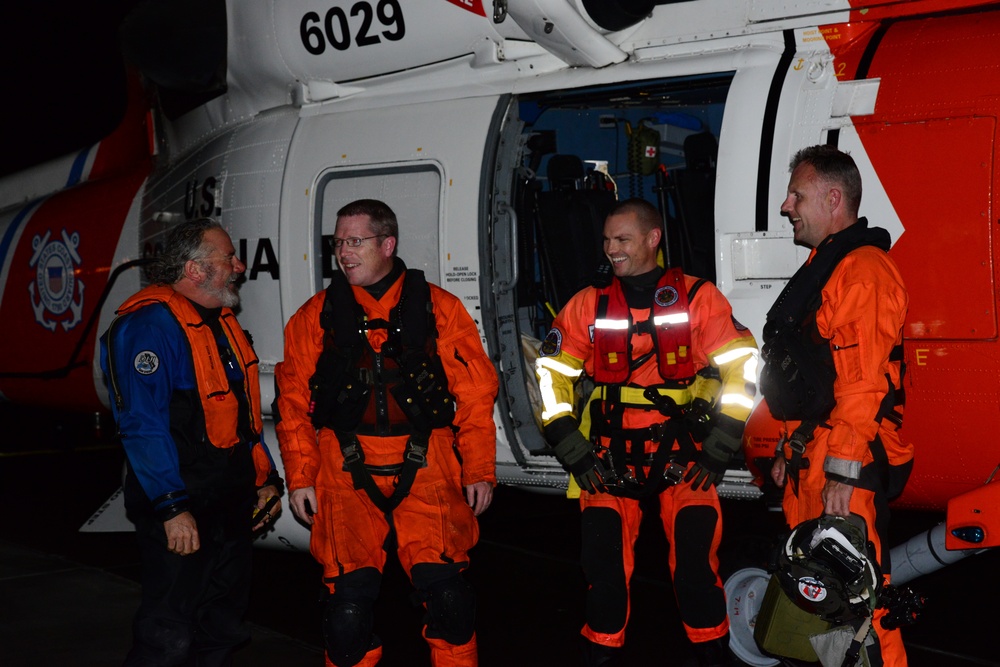 Rescue off of Tillamook Harbor