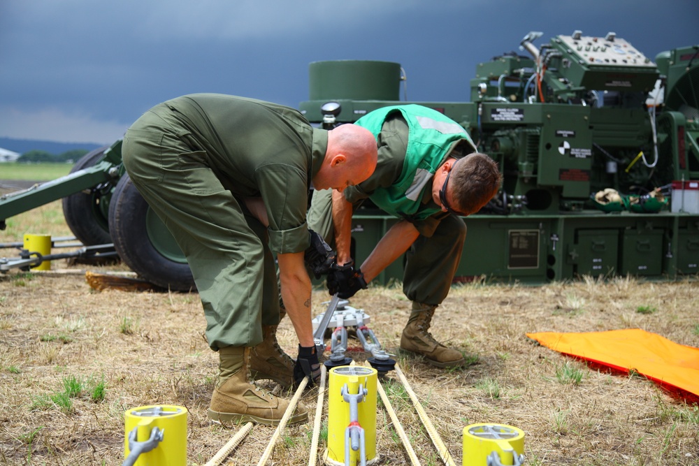 Aviation Marines show off versatility during PHIBLEX 2014