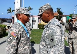 Soldier inducted into local Audie Murphy club