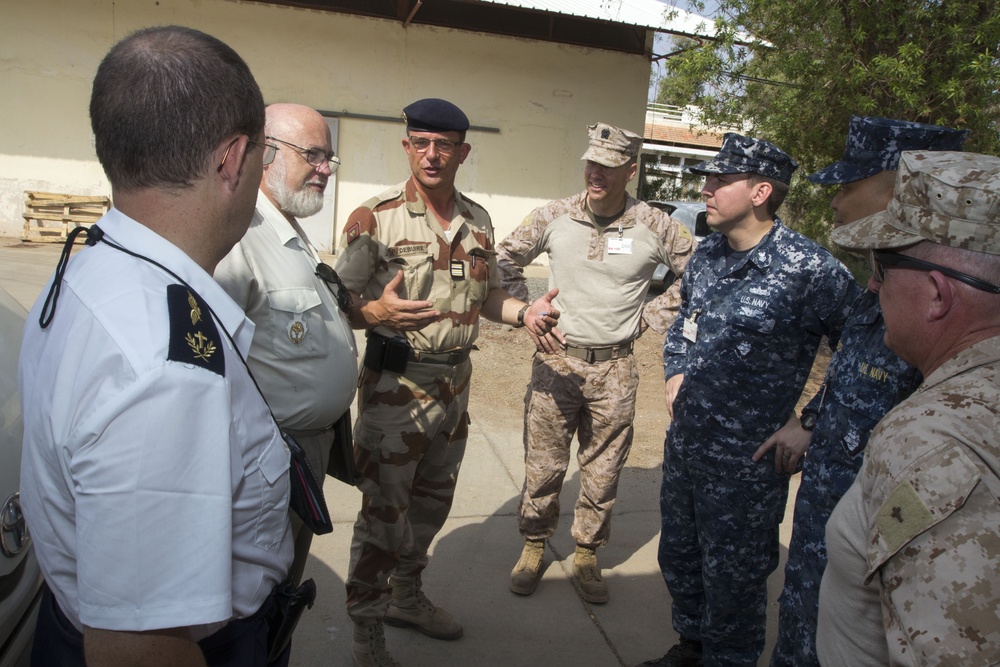 Marine and Navy chaplains learn about customs and traditions