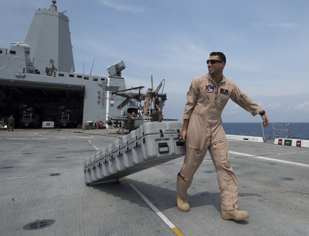 USS New Orleans Deployment 2013