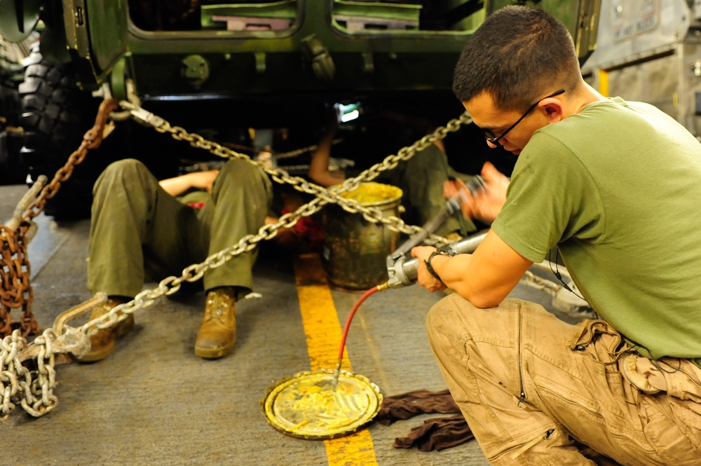 USS Boxer Deployment 2013