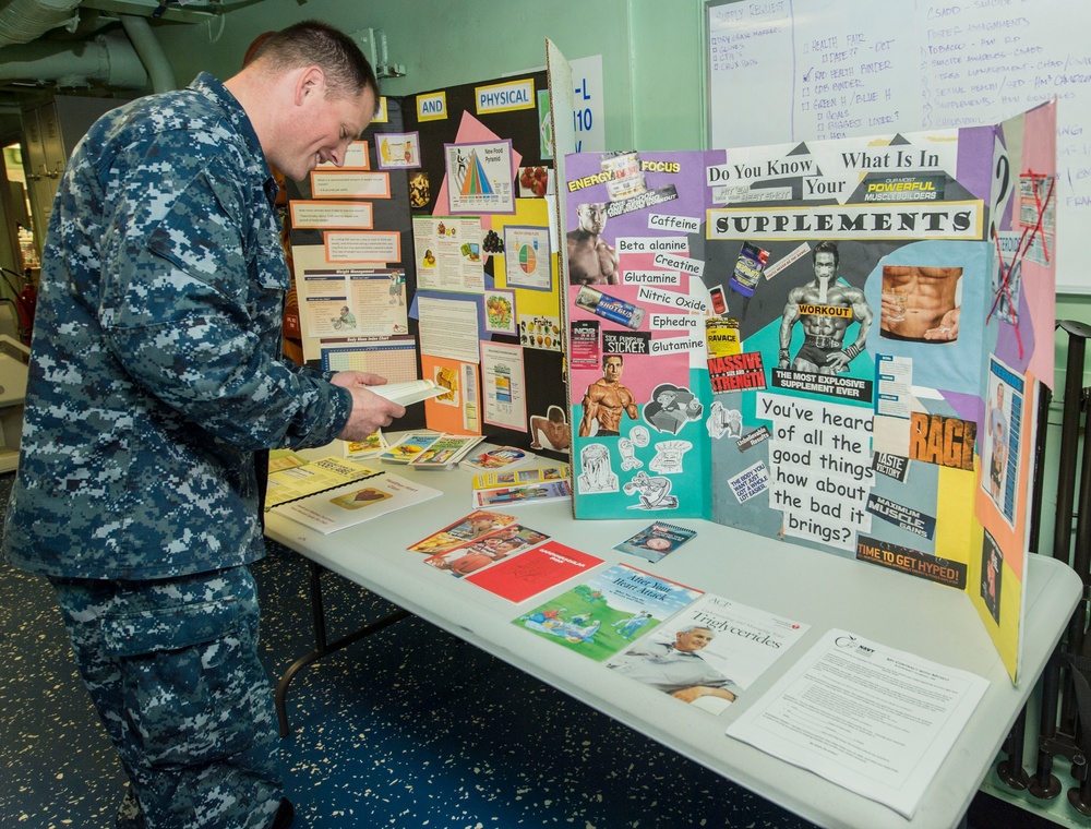 USS New Orleans health fair