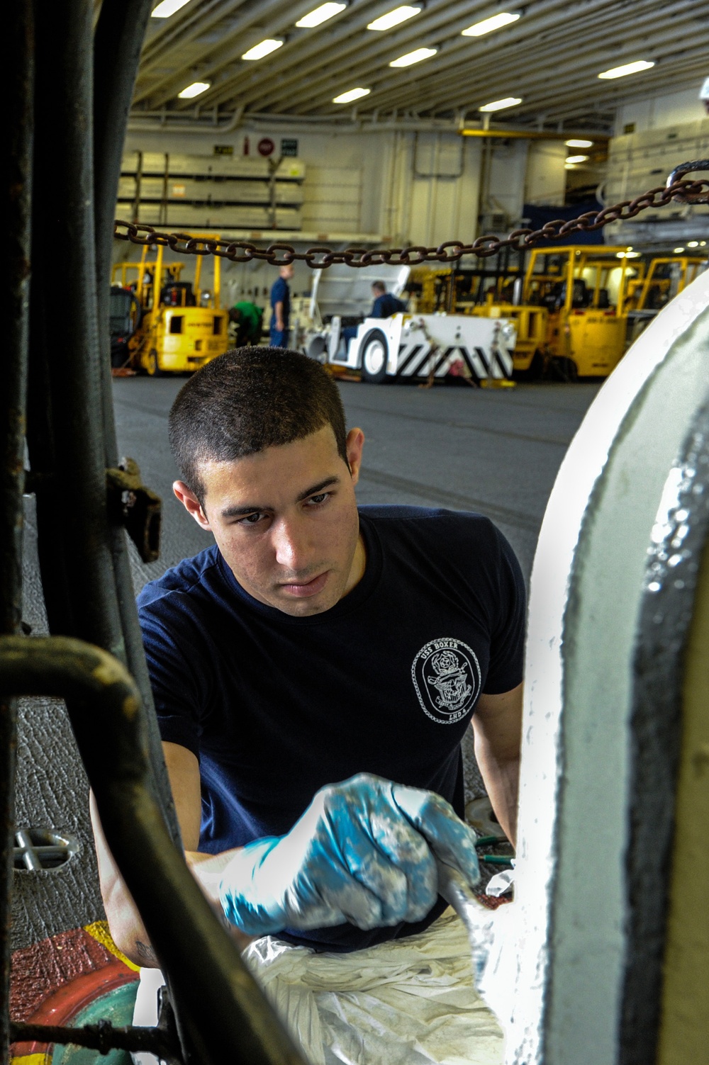 USS Boxer sailor