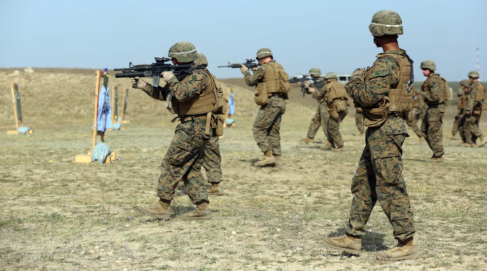 BSRF-14 Marines conduct live-fire exercise
