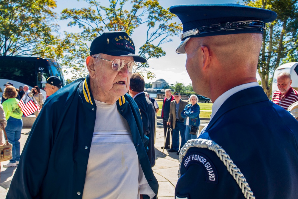 New York State World War II vets visit memorial