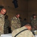 United States Army Reserve command sergeant major visits soldiers of the 1st TSC at New Kabul Compound, Afghanistan