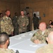 United States Army Reserve command sergeant major visits soldiers of the 1st TSC at New Kabul Compound, Afghanistan