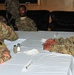 United States Army Reserve command sergeant major visits soldiers of the 1st TSC at New Kabul Compound, Afghanistan