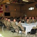 United States Army Reserve command sergeant major visits soldiers of the 1st TSC at New Kabul Compound, Afghanistan