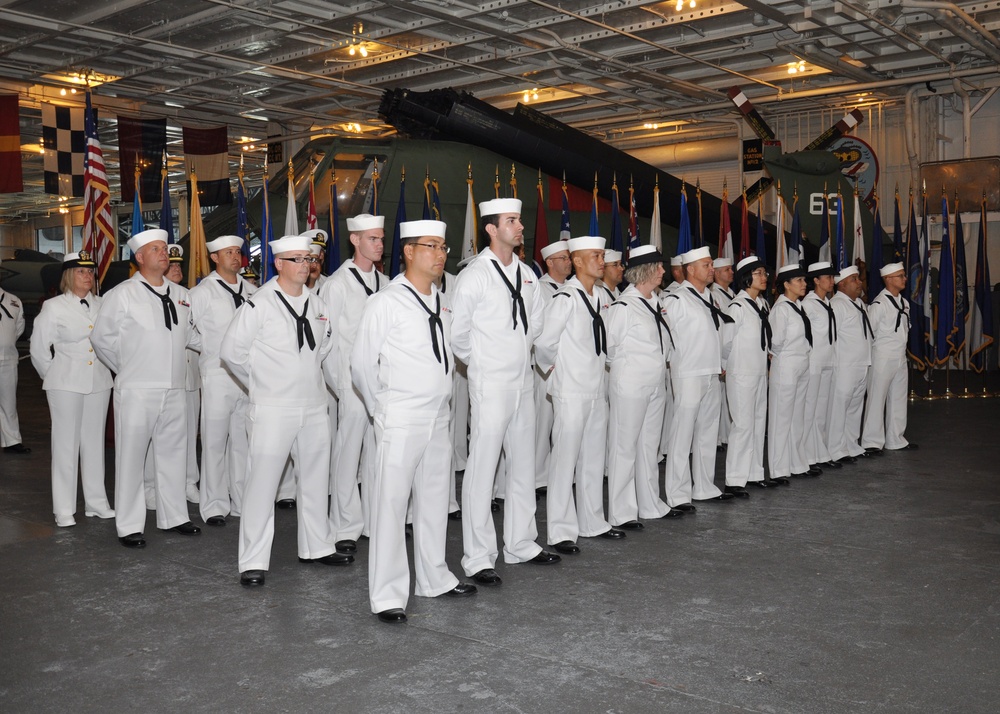 Decommissioning ceremony