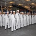 Decommissioning ceremony