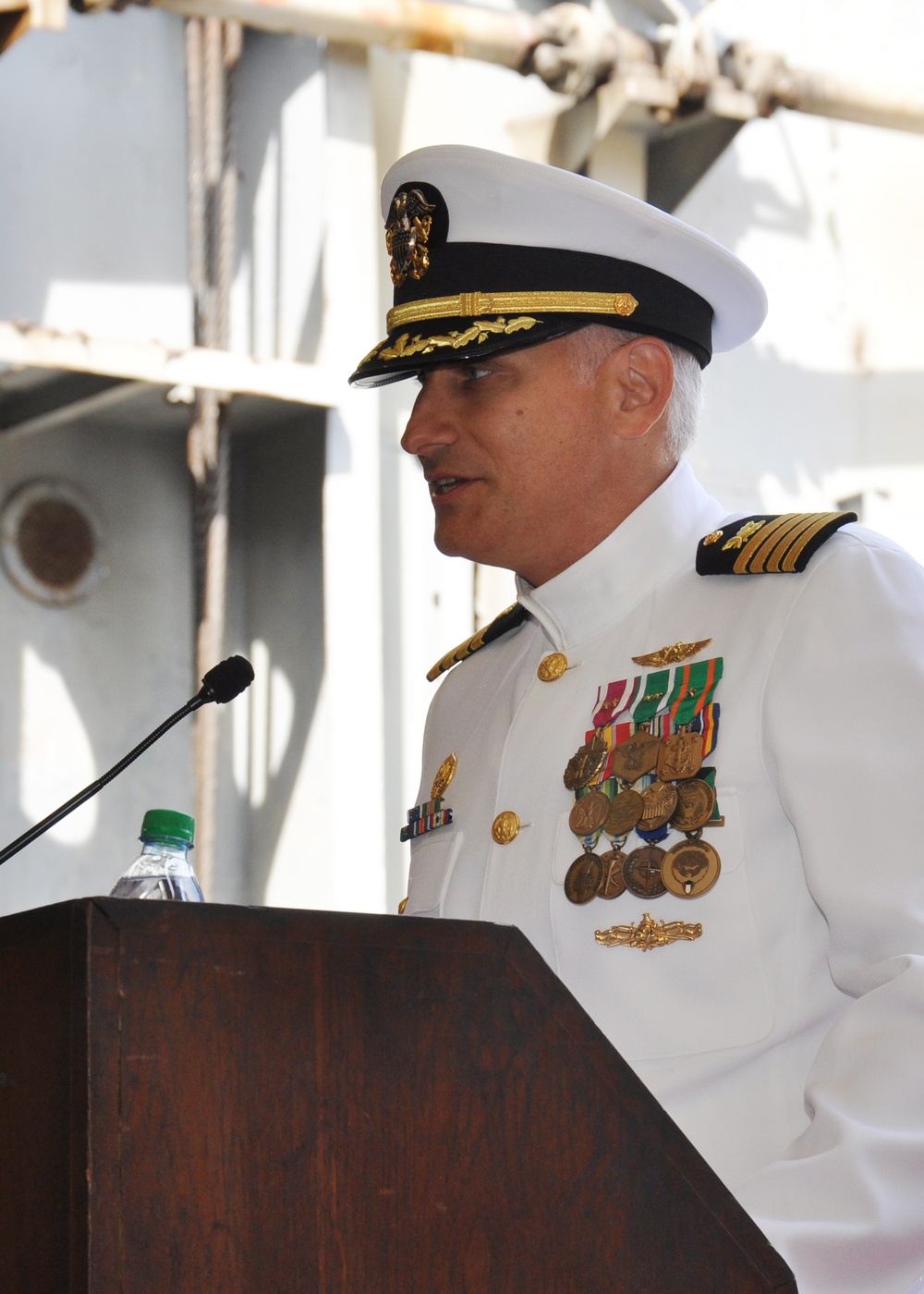 Decommissioning ceremony