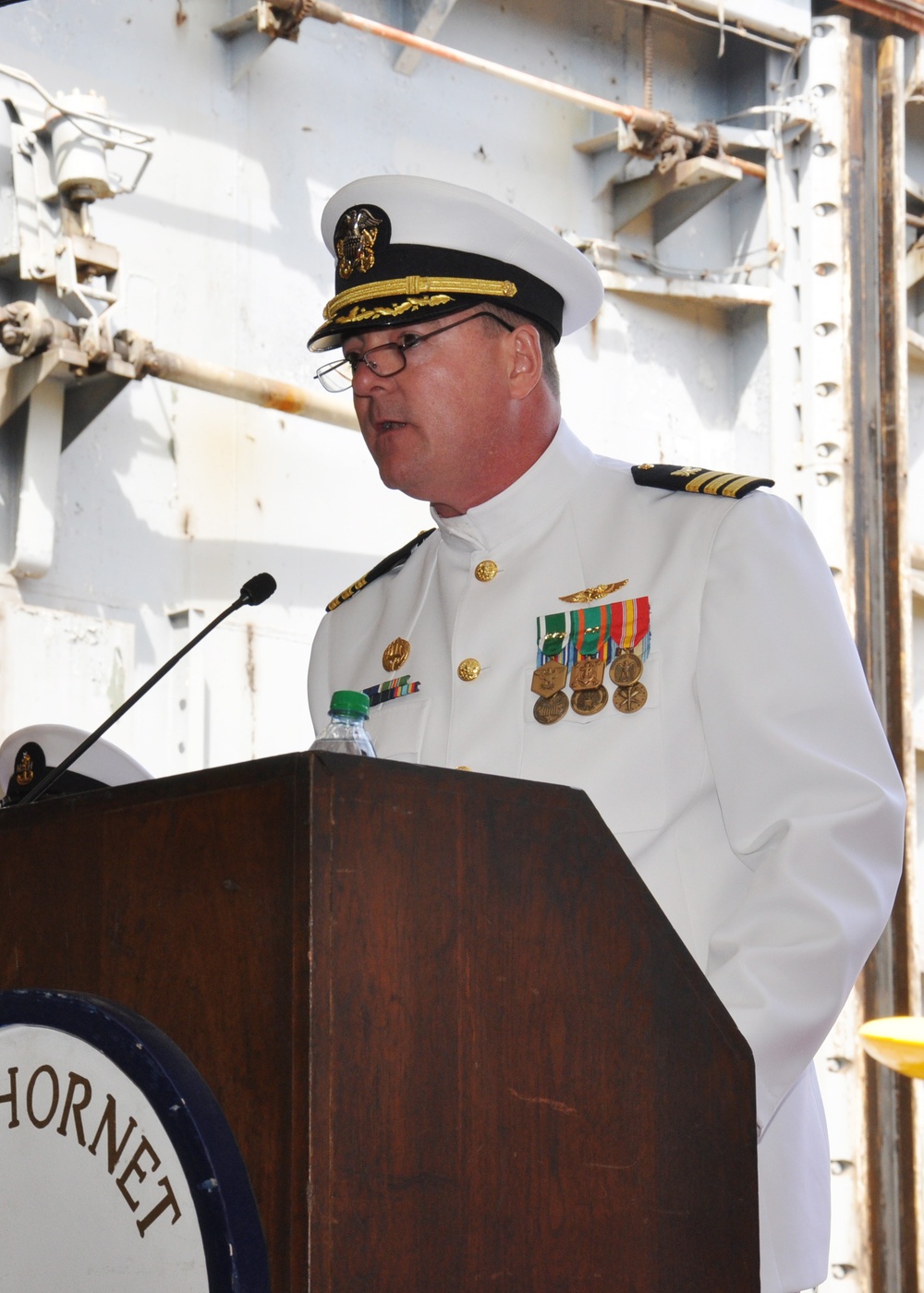 Decommissioning ceremony