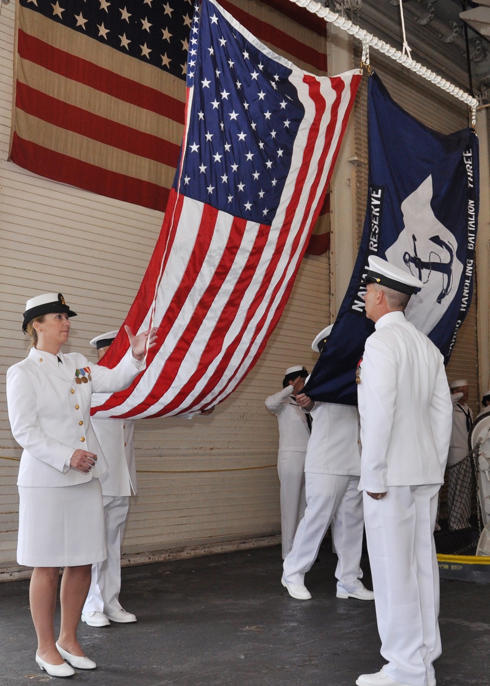 Decommissioning ceremony