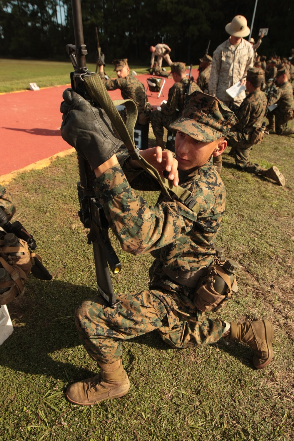 Photo Gallery: Marine recruits become riflemen on Parris Island