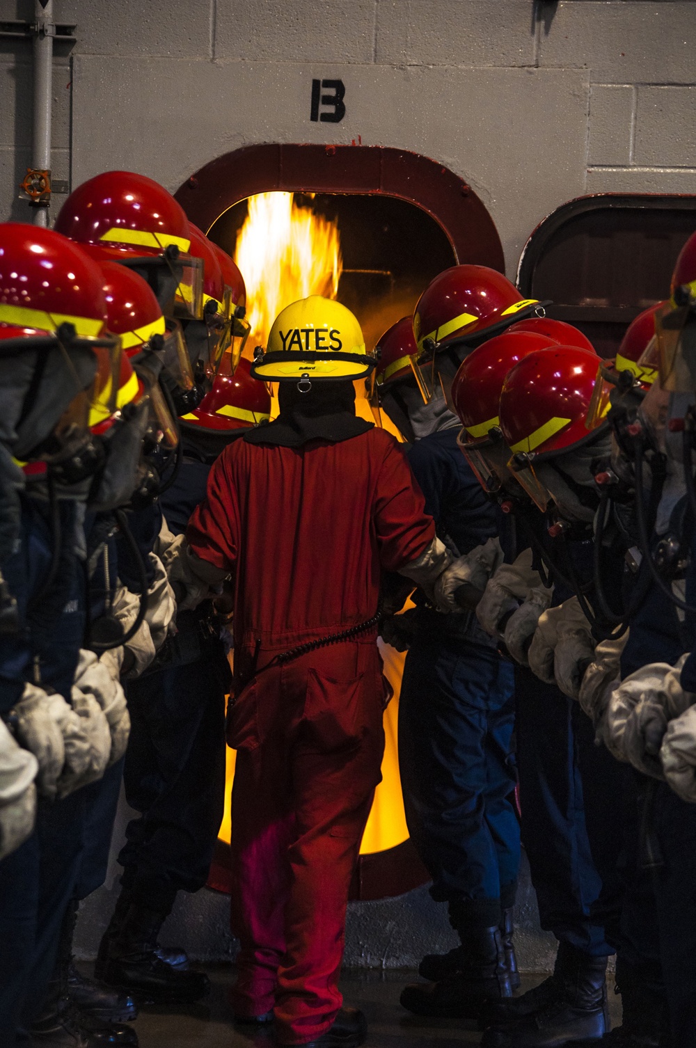 USS Chief Firefighting Training Unit