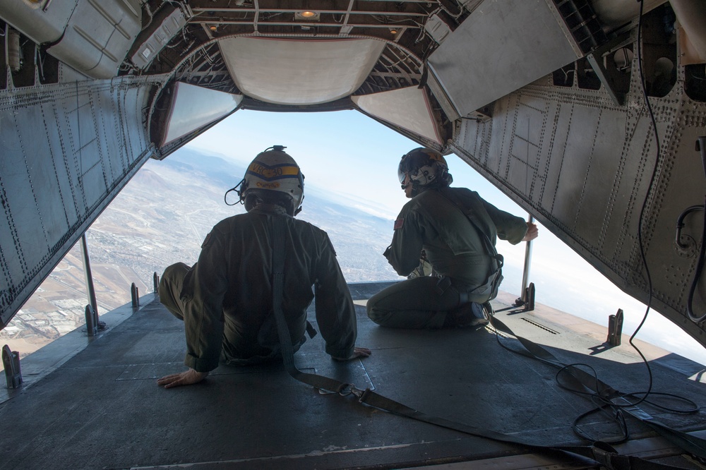 Parachute jump training