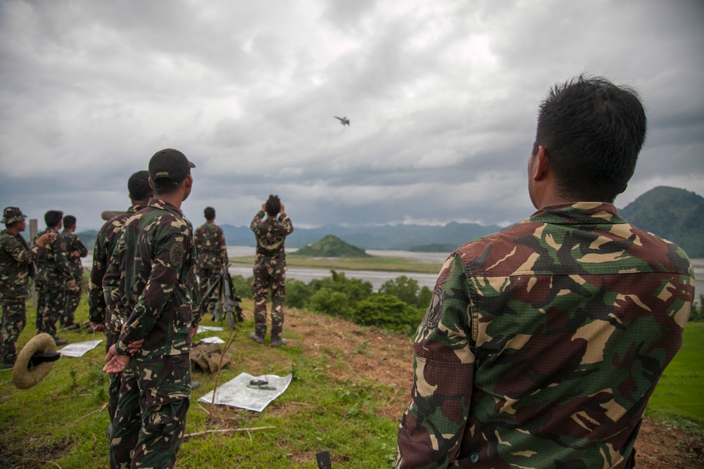 Philippine Air Force, Marines conduct close air support training