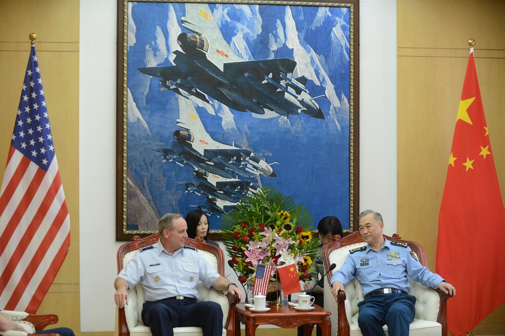 CSAF visits China