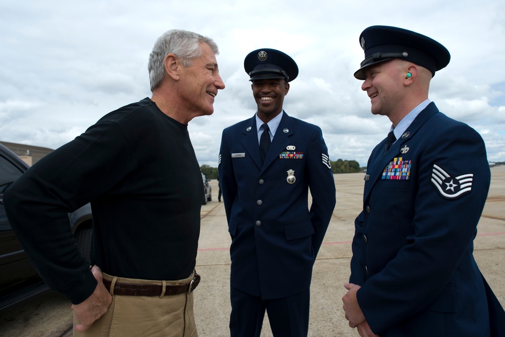 Secretary of defense visits South Korea