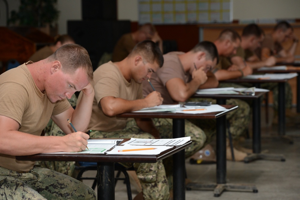 Navy advancement exam