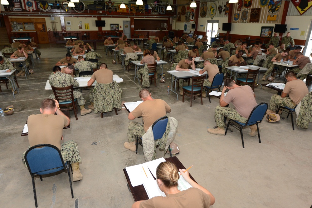 Navy advancement exam