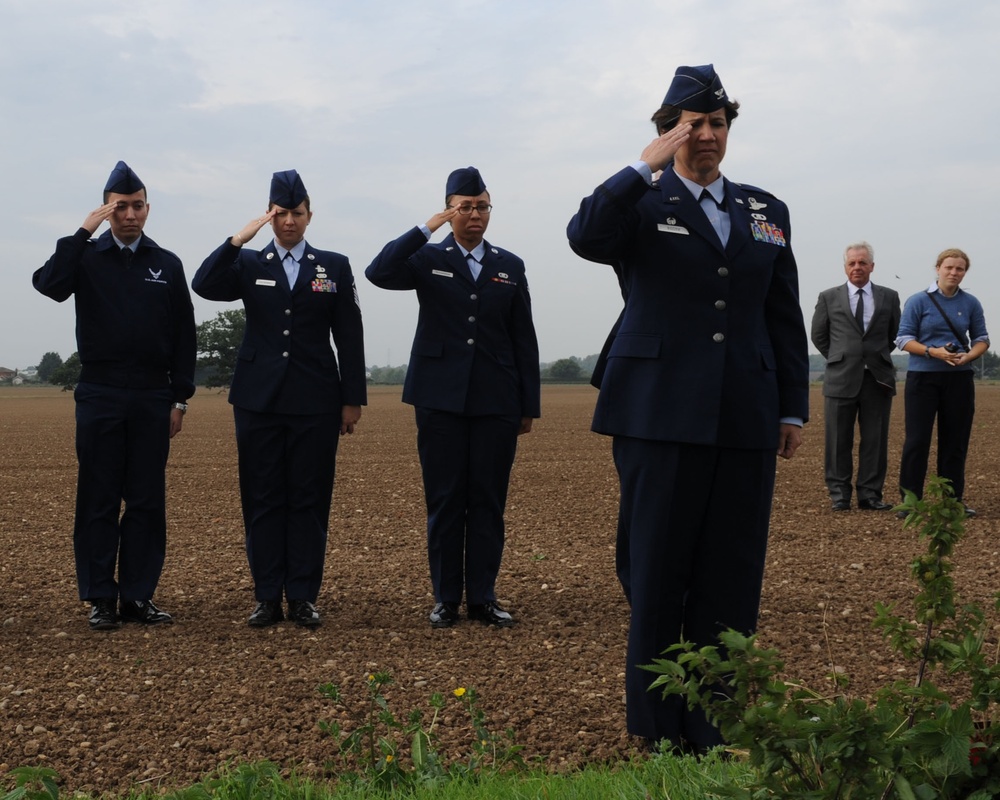 Face to face with history — Team Mildenhall remembers fallen airmen