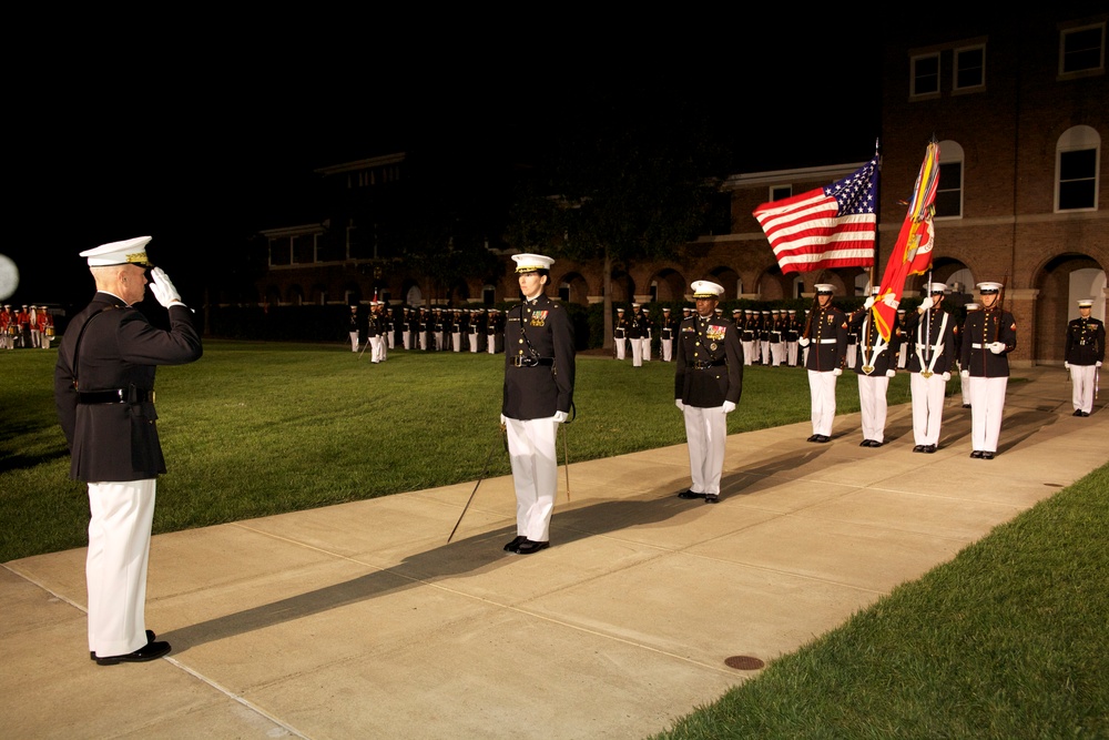 Retirement ceremony