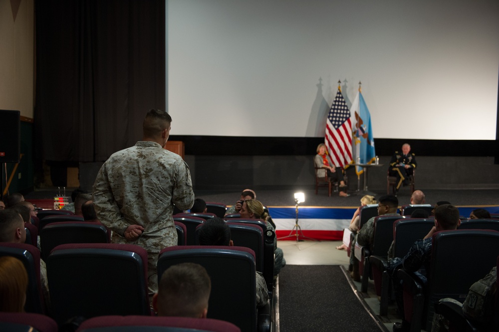 CJCS holds town hall in Korea